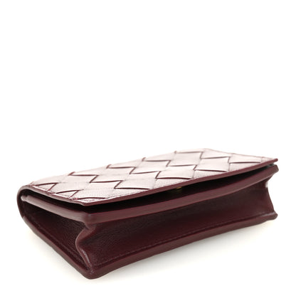 Bottega Veneta Nappa Intrecciato Card Holder Barolo 4 of 6