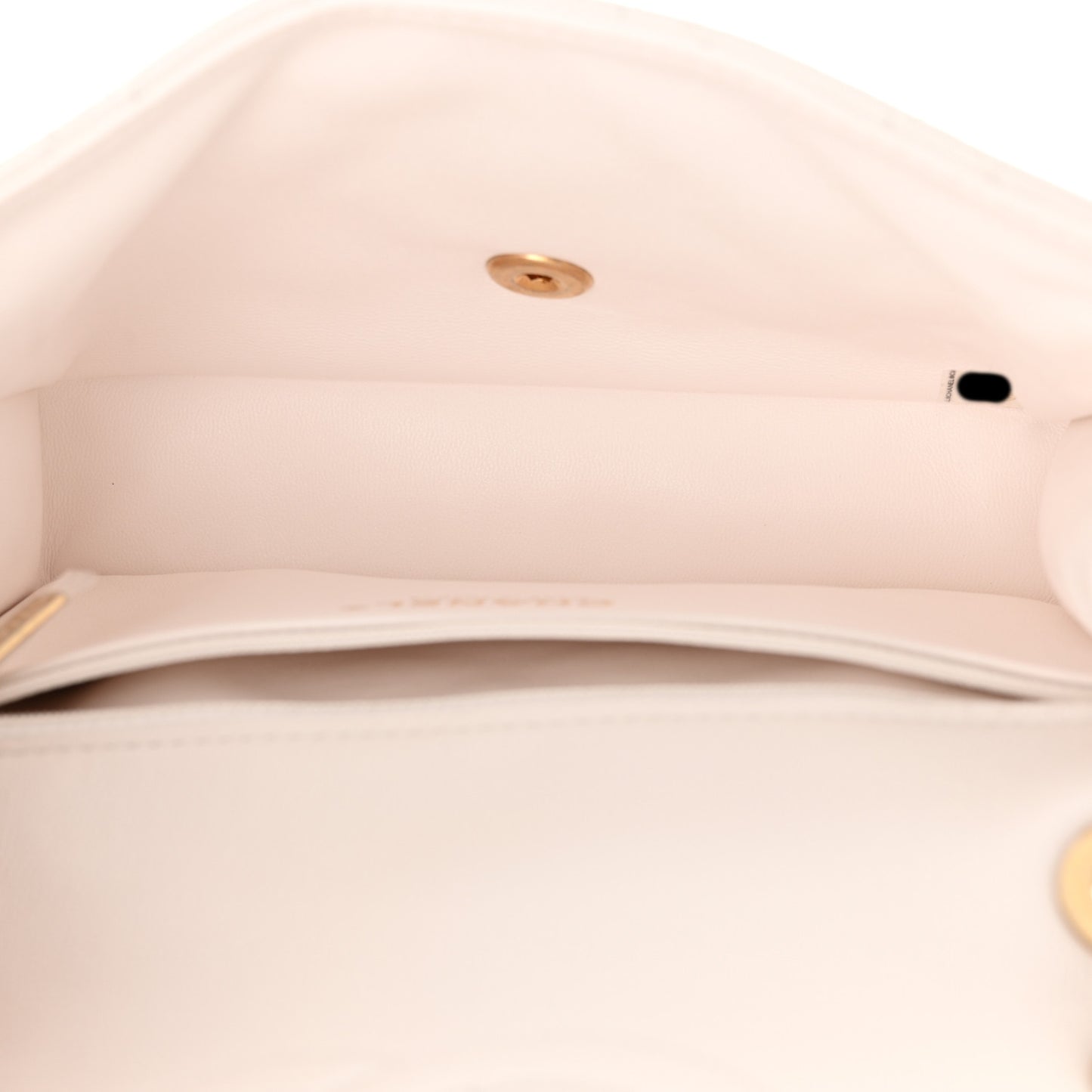 Caviar Quilted Medium Sweet Classic Flap White