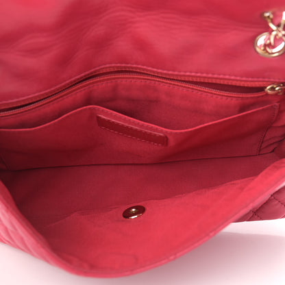 Chanel Lambskin Quilted Valentine Charms Medium Single Flap Pink 5 of 9