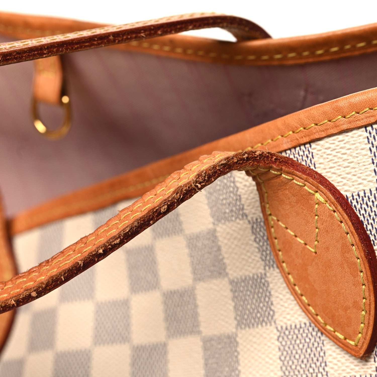 Louis Vuitton Damier Azur Neo Neverfull GM Rose Ballerine 13 of 13