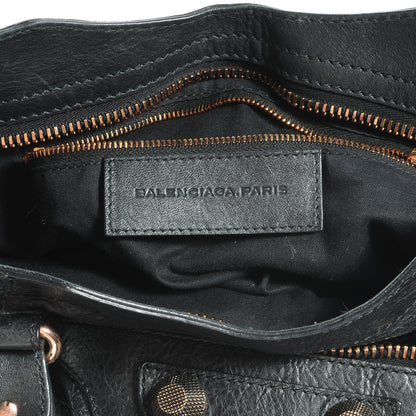 Balenciaga Agneau Giant 21 Rose Gold Hardware City Black 6 of 7