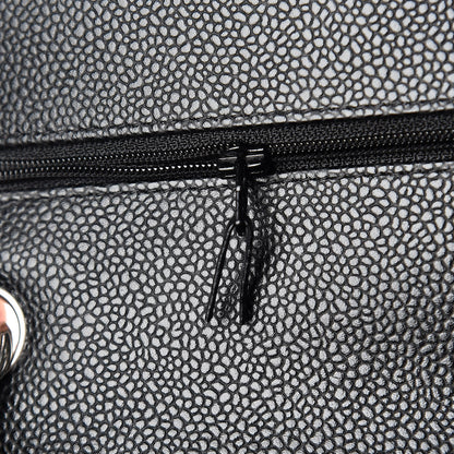 Chanel Caviar Quilted Jumbo Double Flap Black 8 of 12