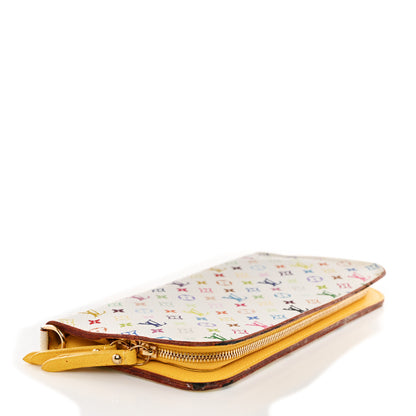 Louis Vuitton Monogram Multicolor Insolite Wallet White Citron 4 of 6