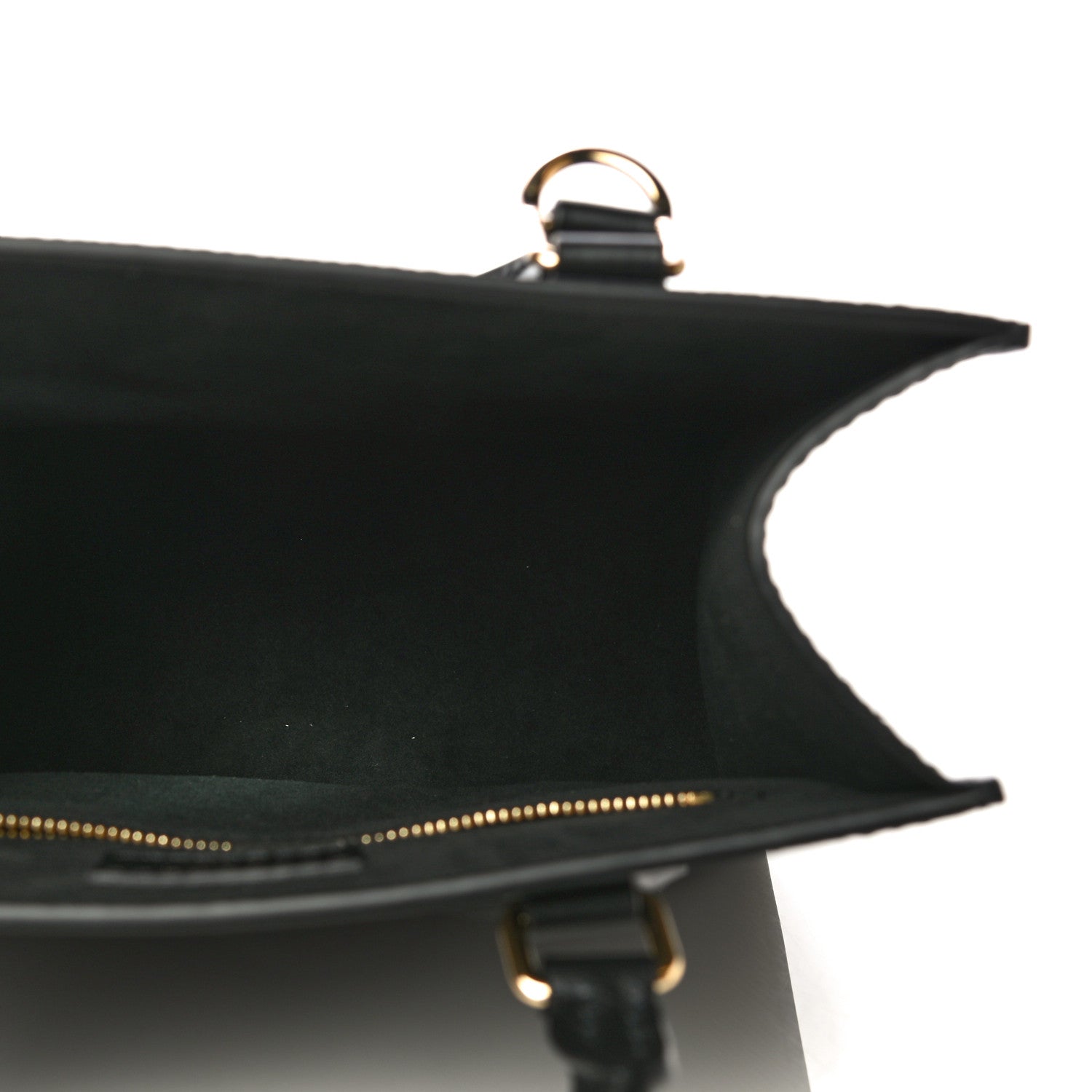 Louis Vuitton Epi Sac Plat BB Black 4 of 11