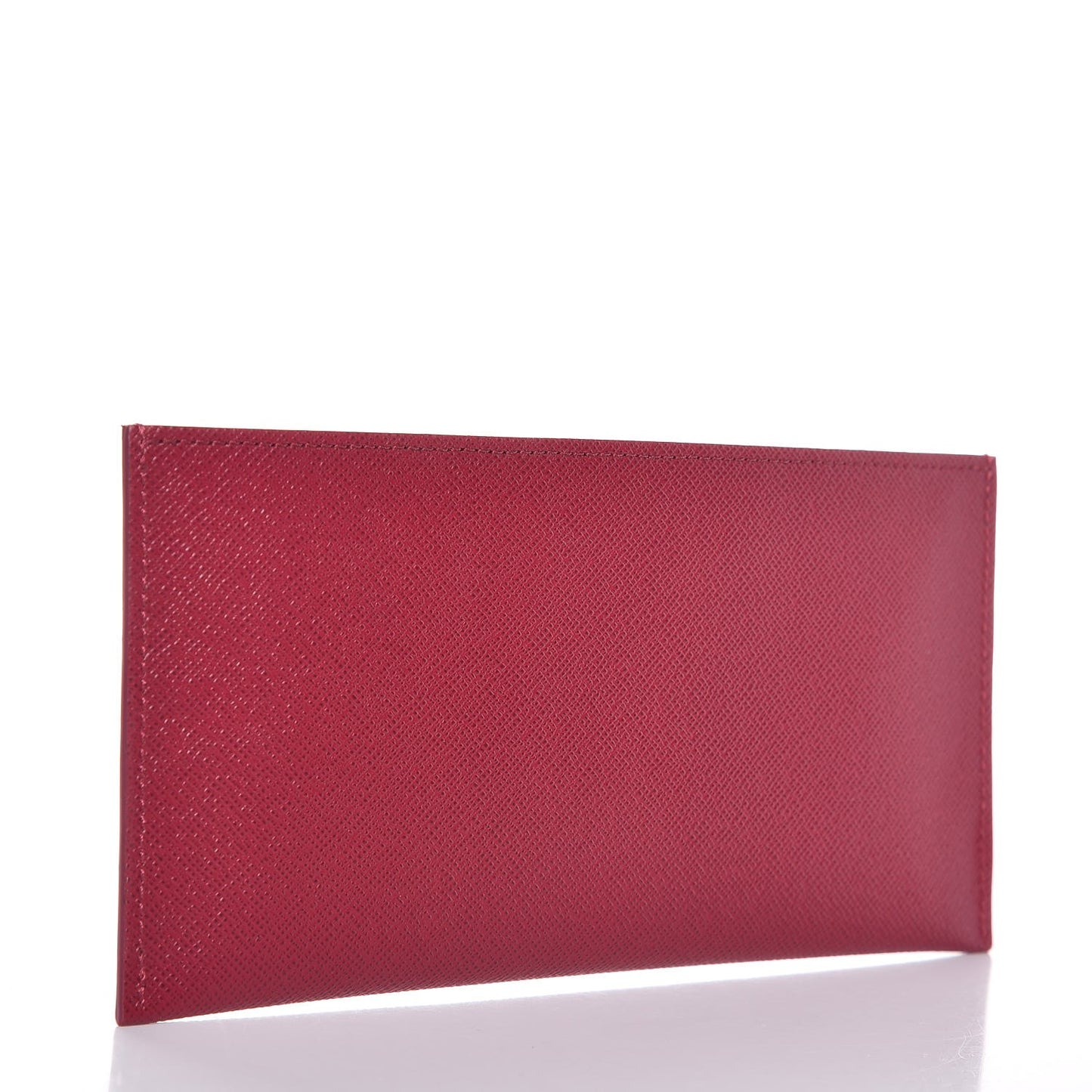 Calfskin Felicie Card Holder Insert Fuchsia