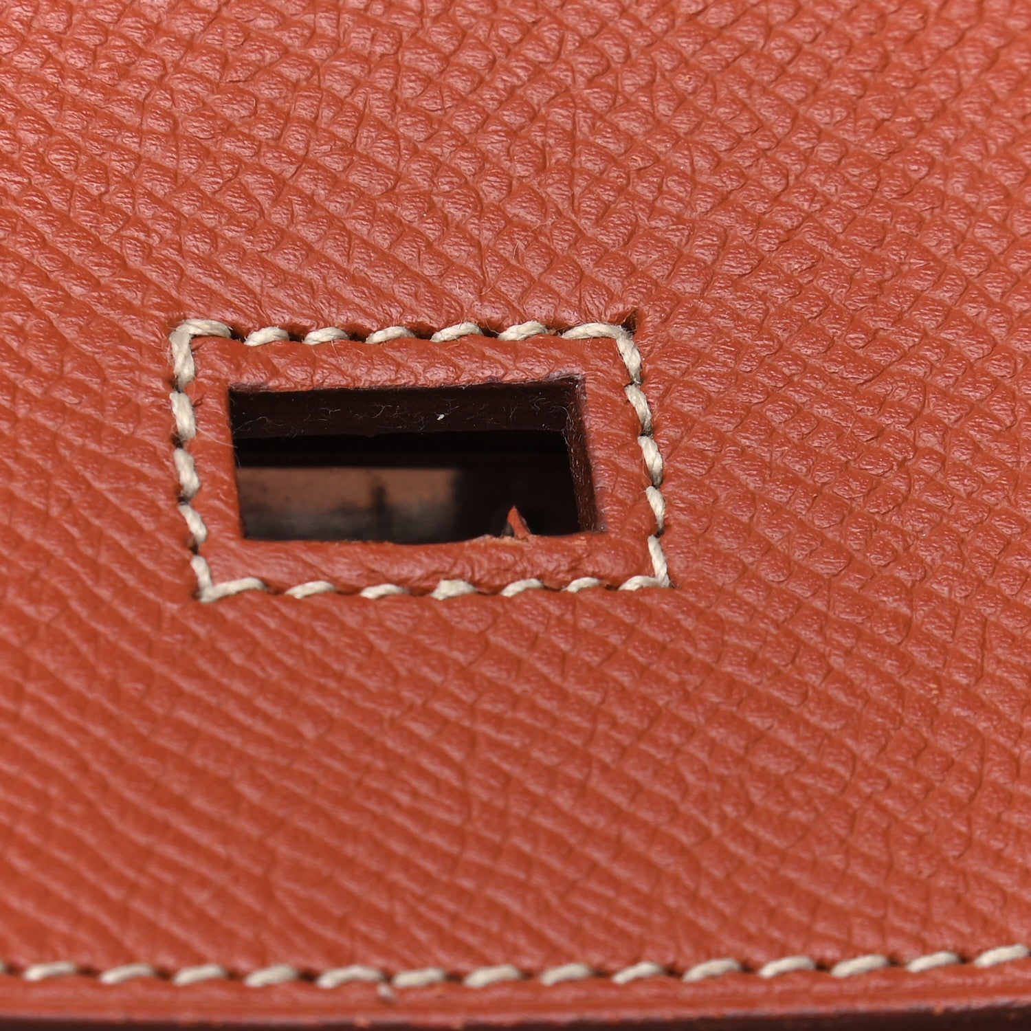 Hermes Epsom Candy Birkin 35 Brique Orange 10 of 11