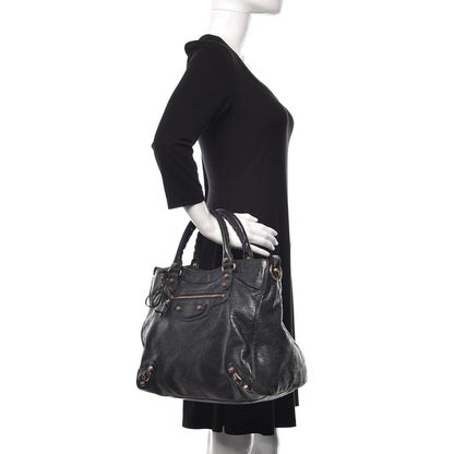 Balenciaga Agneau Giant 12 Rose Gold Hardware Velo Dark Night 3 of 18
