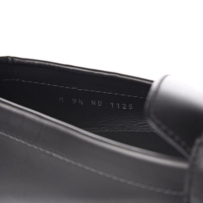 Louis Vuitton Calfskin Mens Monte Carlo Loafers 9.5 Black 8 of 8