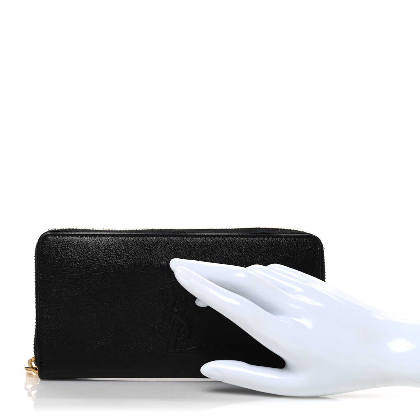 Chevre Belle De Jour Zip Around Wallet Black