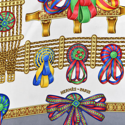 Hermes Silk Les Rubans Du Cheval Scarf 90 2 of 4