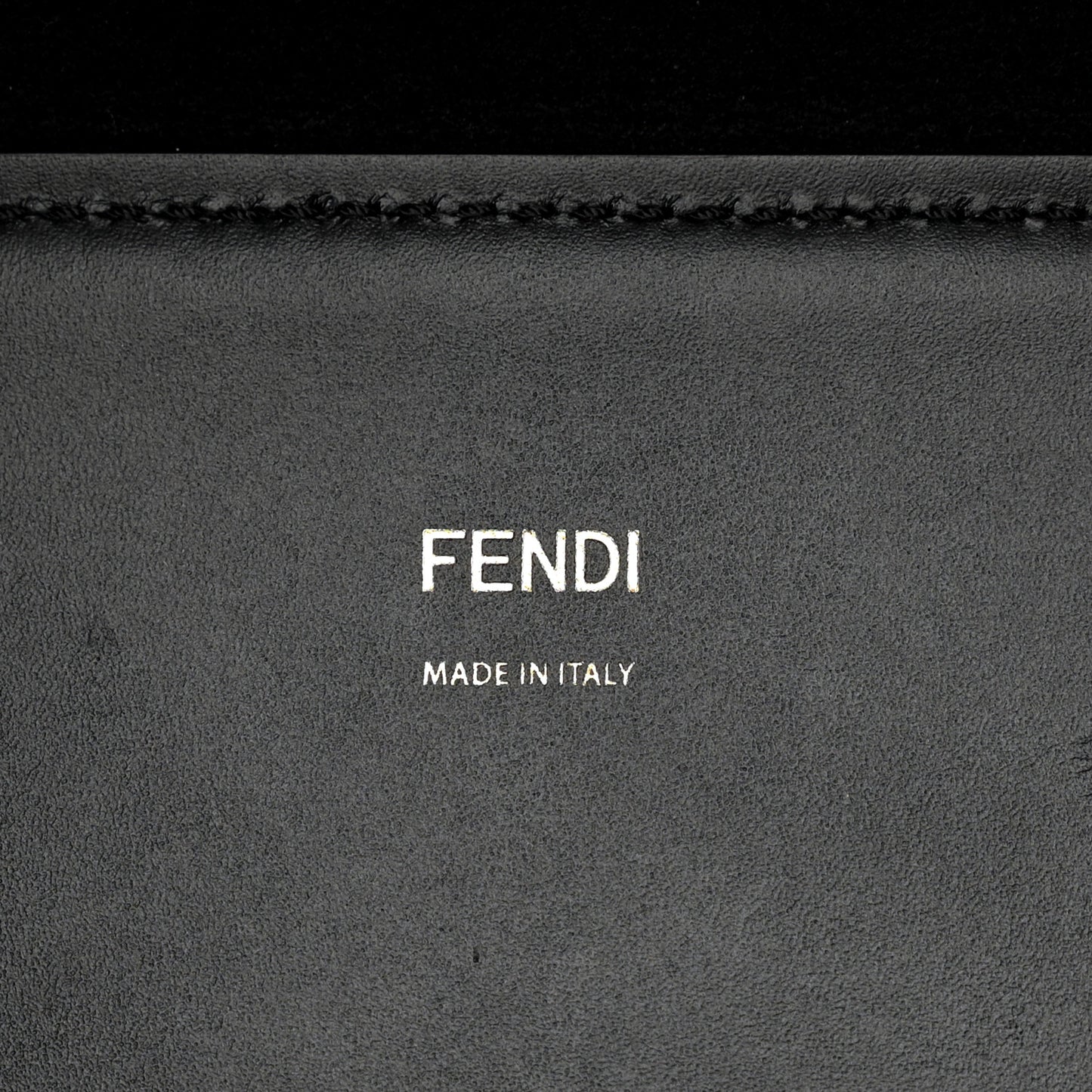 Vitello King Plexiglass Medium Fendi Sunshine Shopper Tote Black