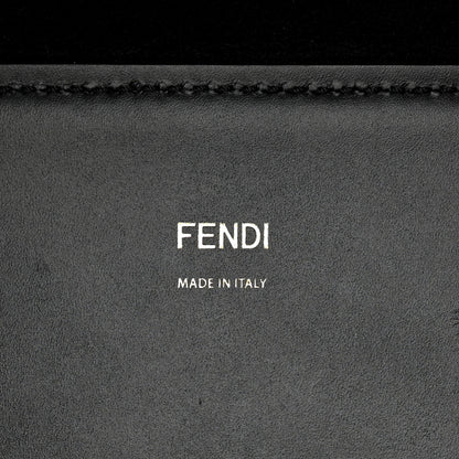 Fendi Vitello King Plexiglass Medium Fendi Sunshine Shopper Tote Black 6 of 12