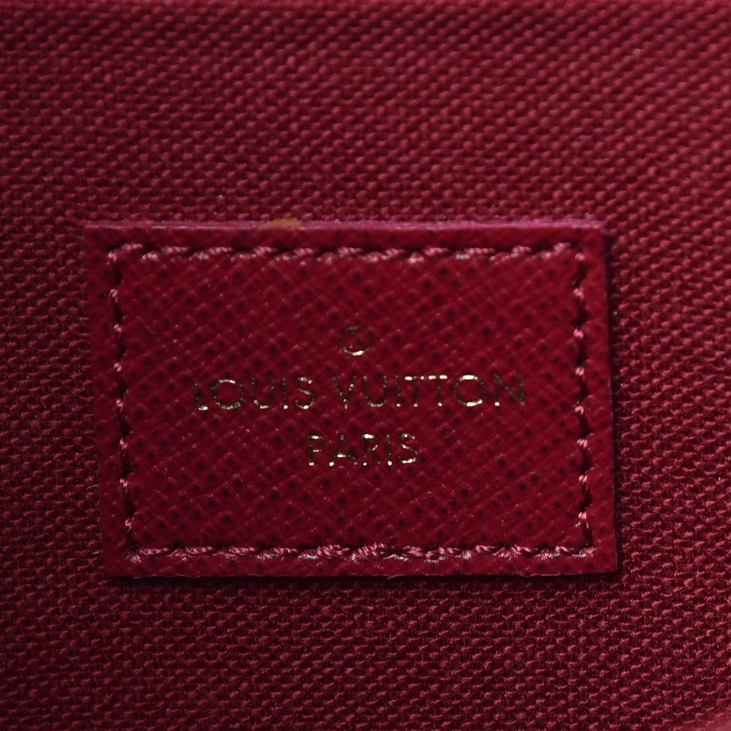 Louis Vuitton Monogram Pochette Felicie Chain Wallet Fuchsia 8 of 14