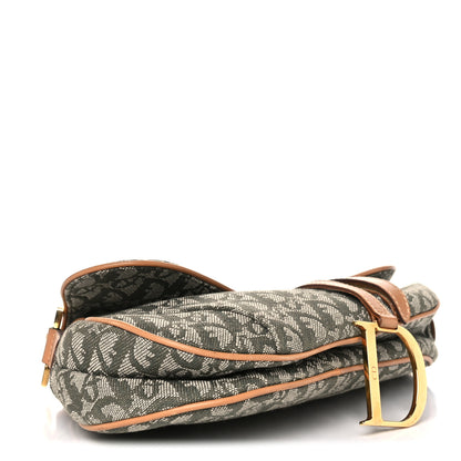 Christian Dior Monogram Saddle Bag Green 4 of 11
