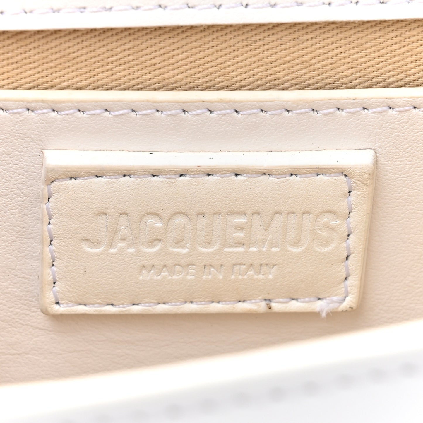 Smooth Calfskin Le Grand Bambino White