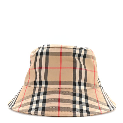 Burberry Technical Cotton Vintage Check Bucket Hat M Archive Beige 6 of 9