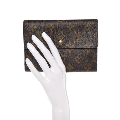 Louis Vuitton Monogram Porte Tresor Etui Papiers Wallet 2 of 8
