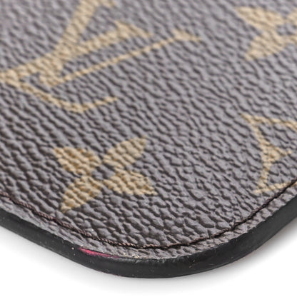 Louis Vuitton Monogram Neverfull MM GM Pochette Pivoine 9 of 9