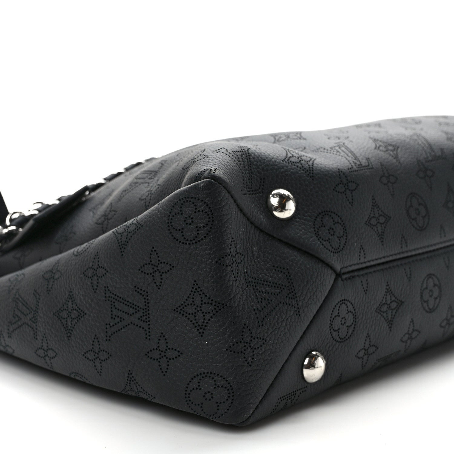 Louis Vuitton Mahina Braided Hand It All MM Black 7 of 10