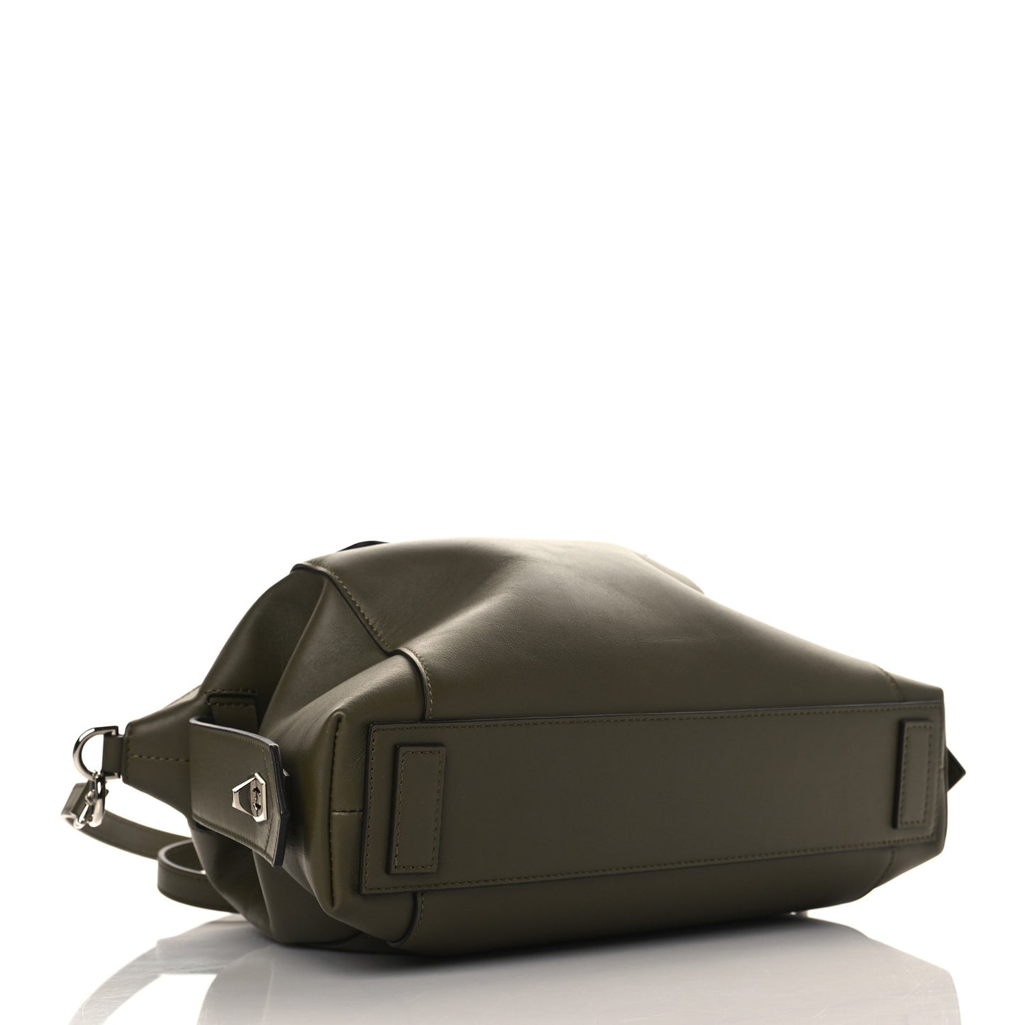 Smooth Calfskin Small Soft Antigona Dark Khaki