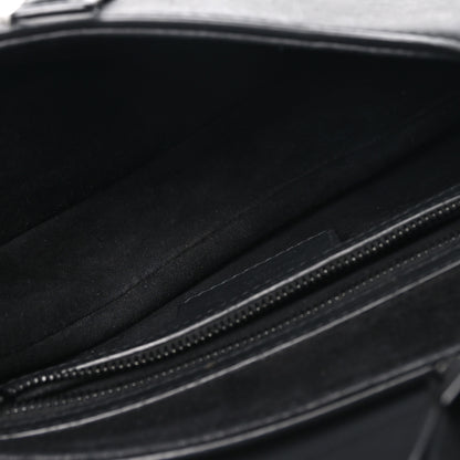 Christian Dior Ultra Matte Calfskin Saddle Bag Black 4 of 9