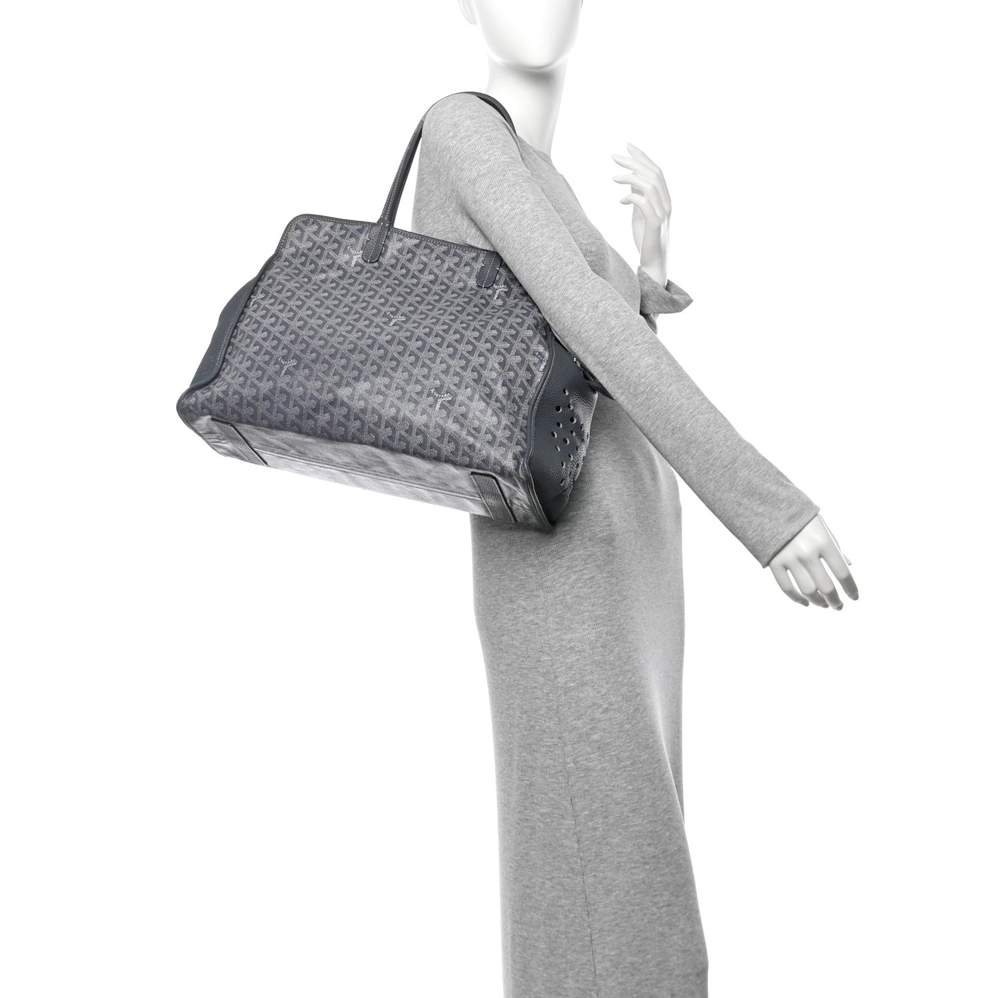 Goyardine Sac Hardy Pet Carrier PM Grey