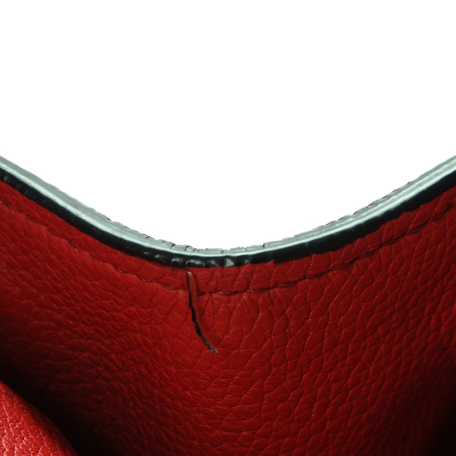 Prada Vitello Grain Tote Fuoco 17 of 19