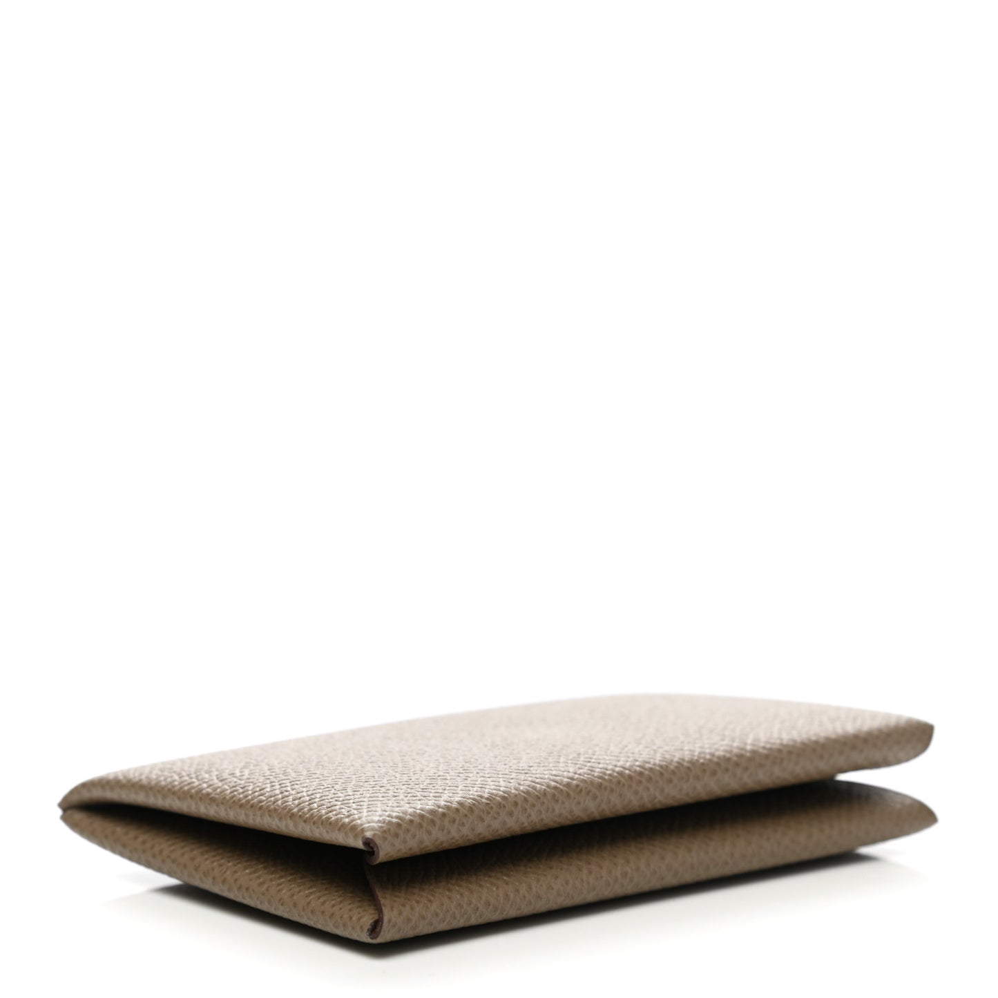 Epsom Calvi Card Case Etoupe