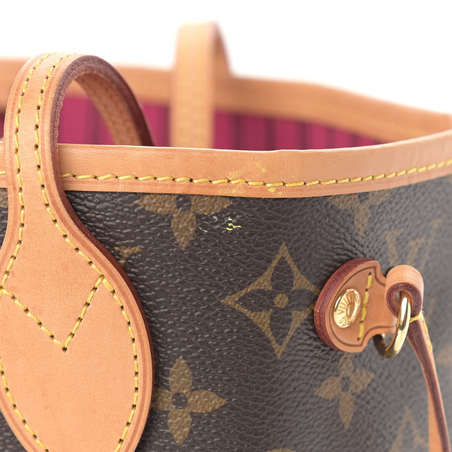 Louis Vuitton Monogram Neo Neverfull PM Fuchsia 16 of 25