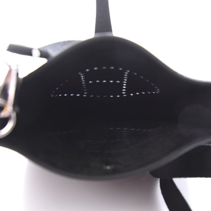 Hermes Taurillon Clemence Evelyne TPM Black 5 of 11