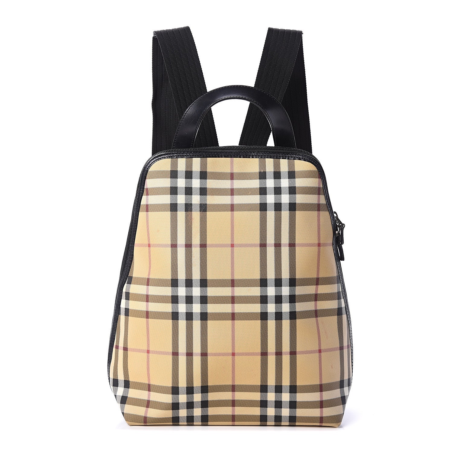 Burberry House Check Backpack Black 1 of 8