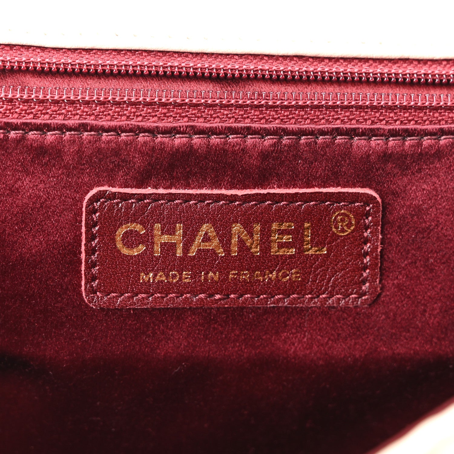 Chanel Lambskin Quilted Medium Leo Lion Flap Clutch Beige 6 of 10