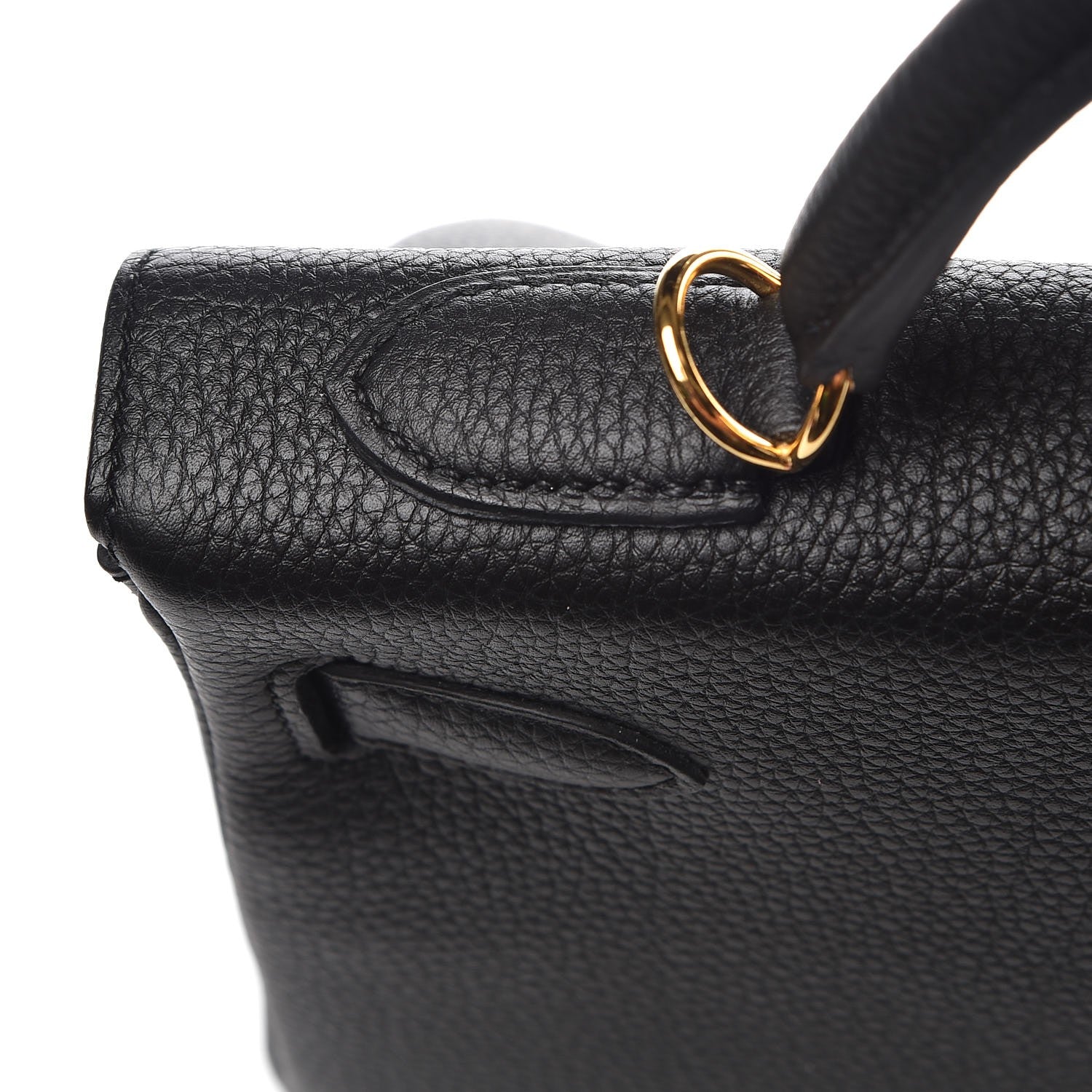 Hermes Togo Kelly Retourne 32 Black 35 of 37