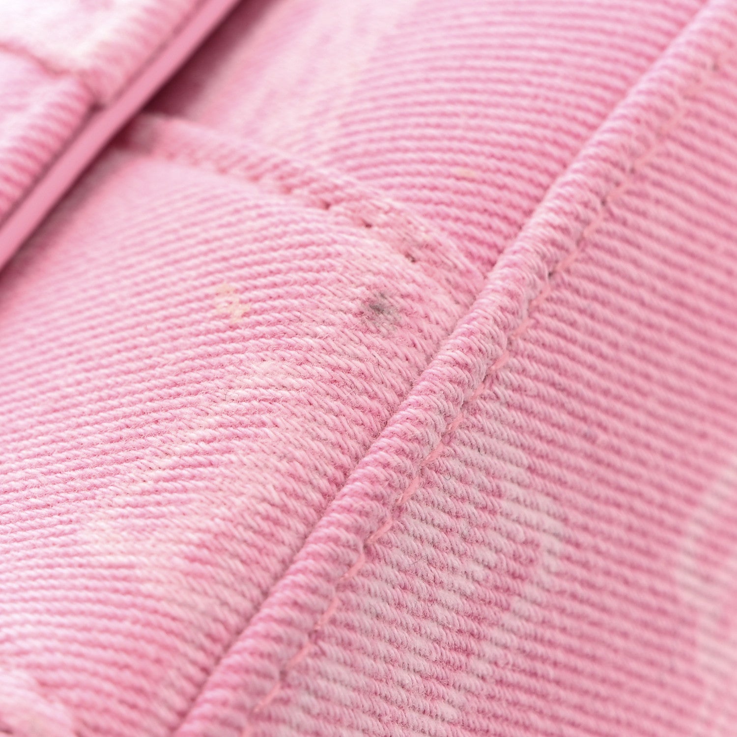 Balenciaga Washed Denim BB Monogram Hourglass Top Handle Bag Small Pink 12 of 12