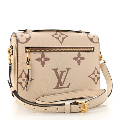 Louis Vuitton Empreinte Monogram Giant Pochette Metis Creme Bois de Rose 3 of 11