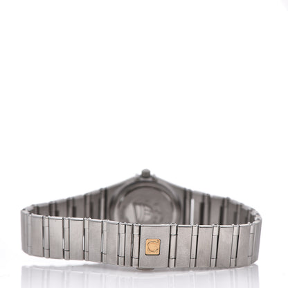 Omega Stainless Steel Diamond Bezel Mother of Pearl 23mm Constellation Quartz Watch Pink 1466.63 3 of 4