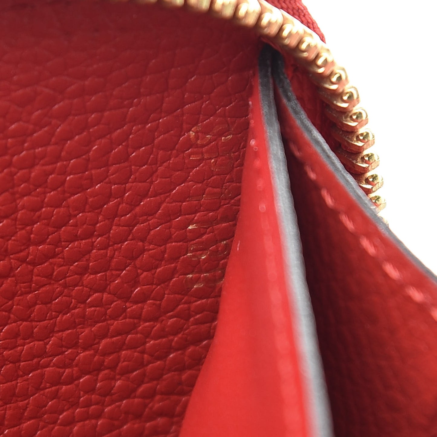 Empreinte Clemence Wallet Scarlet