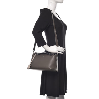 Fendi Vitello Dolce 4 Color Medium By The Way Boston Bag Carbone Grigio Polvere Multicolor 2 of 15