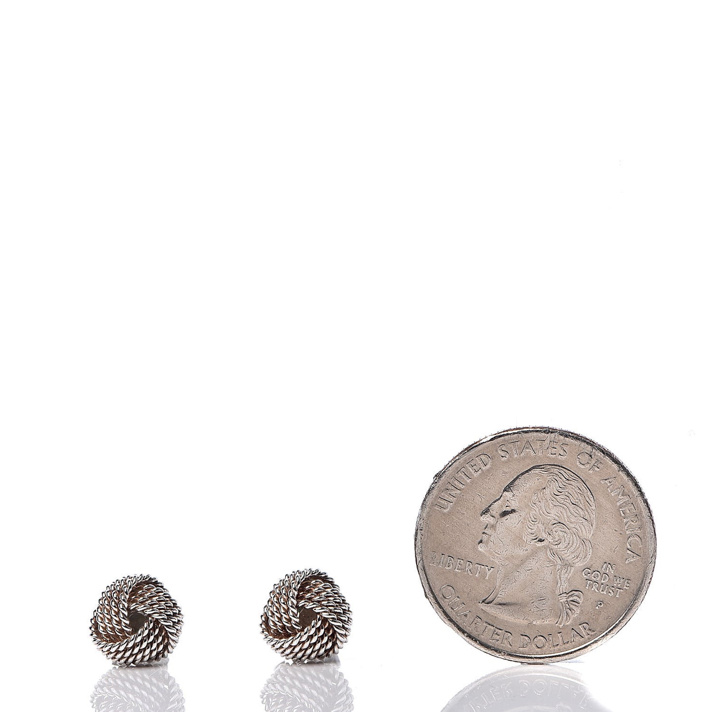 Sterling Silver Twist Knot Earrings