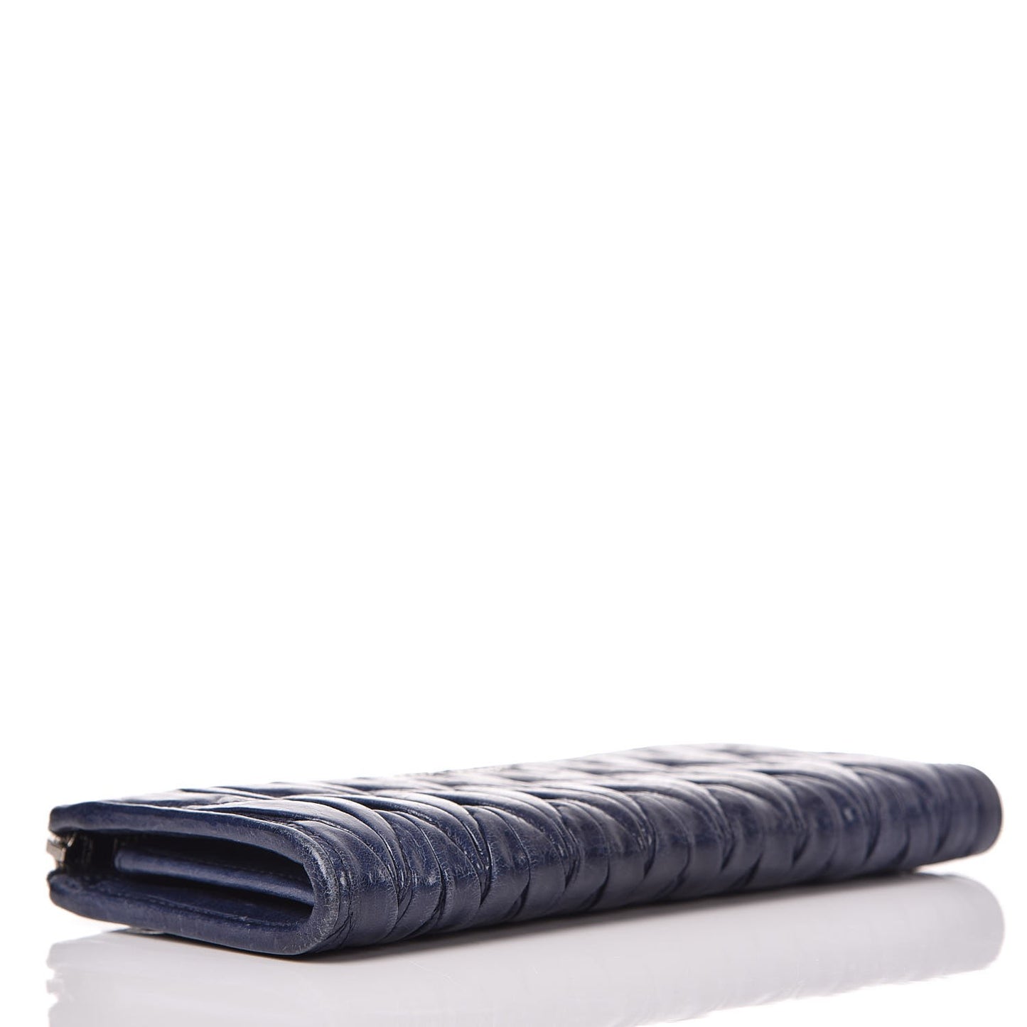Nappa Matelasse Lux Zip Around Wallet Bleuette