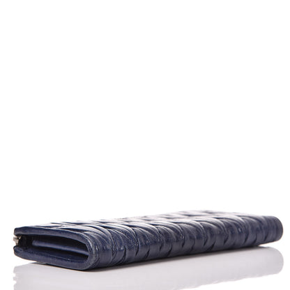 Miu Miu Nappa Matelasse Lux Zip Around Wallet Bleuette 4 of 8