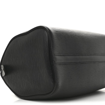 Louis Vuitton Epi Speedy 25 Black 9 of 14
