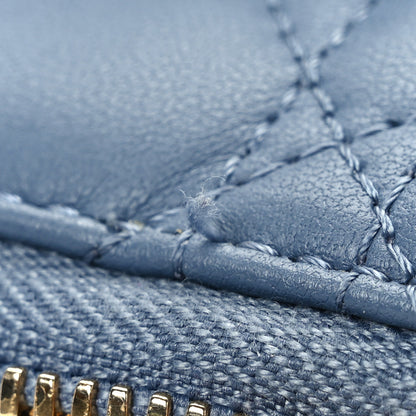 Christian Dior Lambskin Cannage Lady Dior Phone Holder Cloud Blue 11 of 11