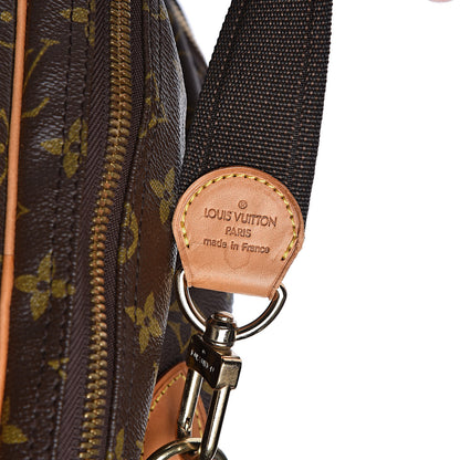 Louis Vuitton Monogram Alize 2 Compartment Luggage Travel Bag 16 of 17