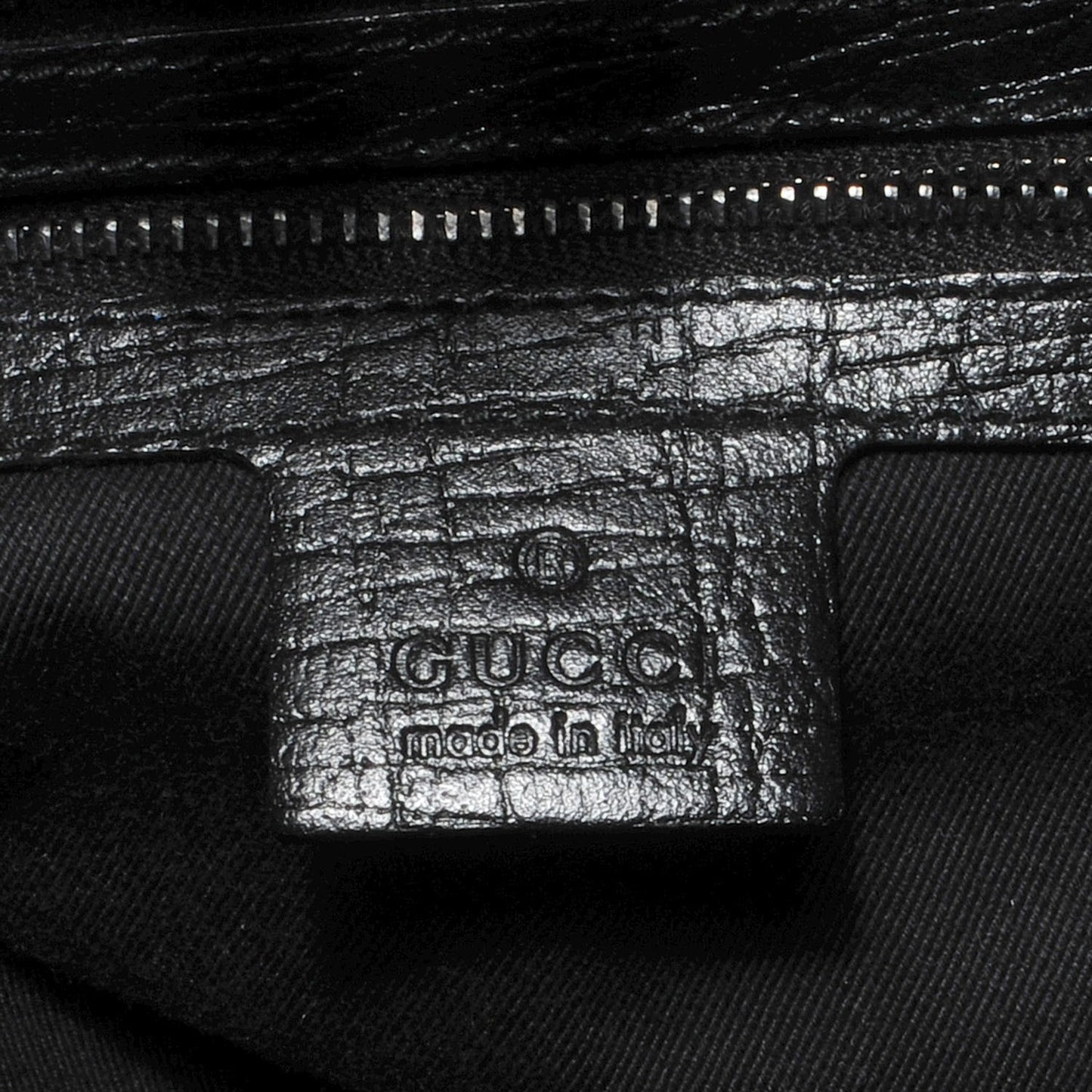 Monogram Bamboo Bullet Handbag Black