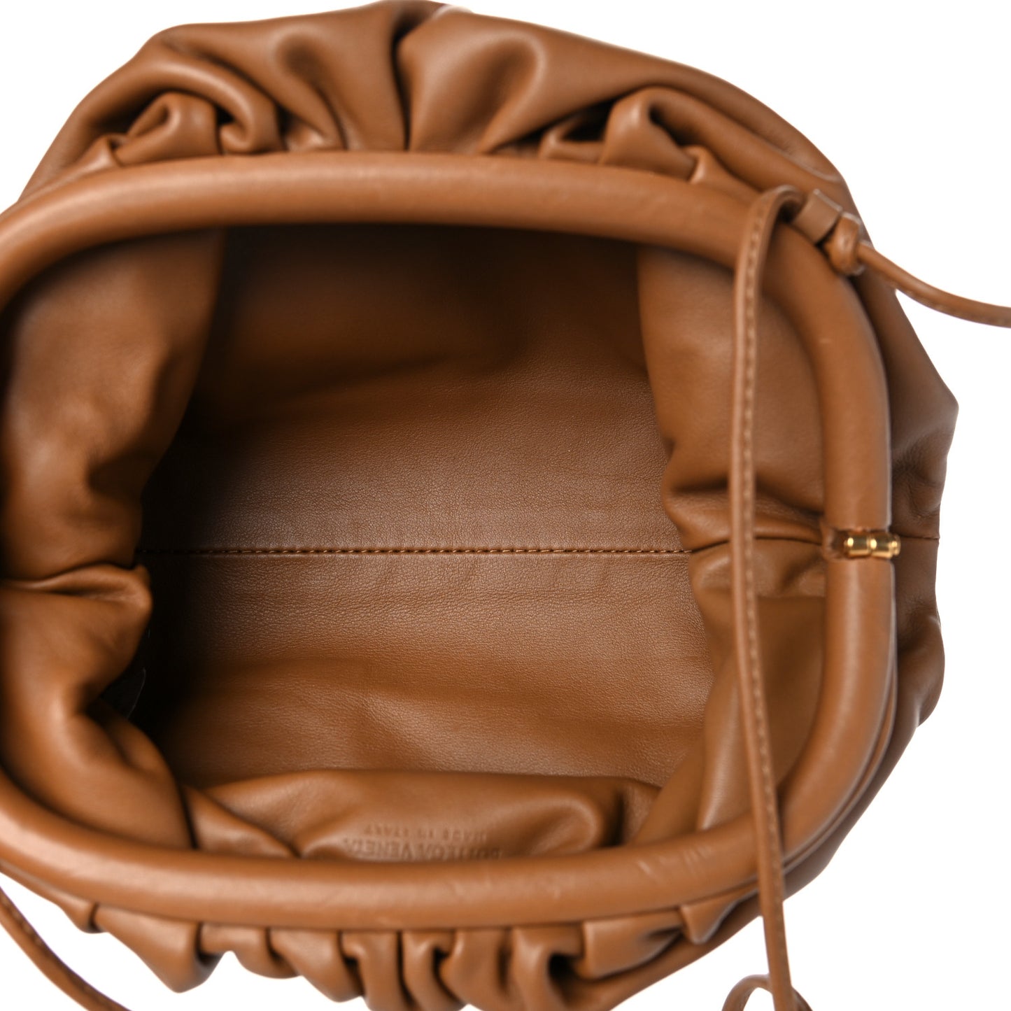Butter Calfskin The Mini Pouch Camel