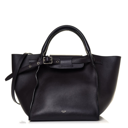Celine Smooth Calfskin Small Big Bag Liquorice 1 of 7