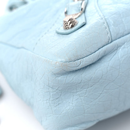 Balenciaga Agneau Giant 12 Silver Hardware Town Bleu Dragee 9 of 18