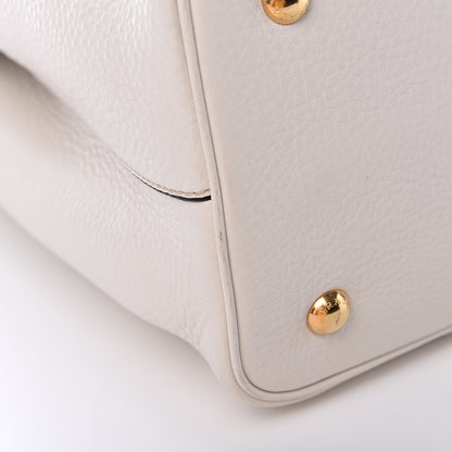 Prada Vitello Phenix Tote Talco 13 of 13