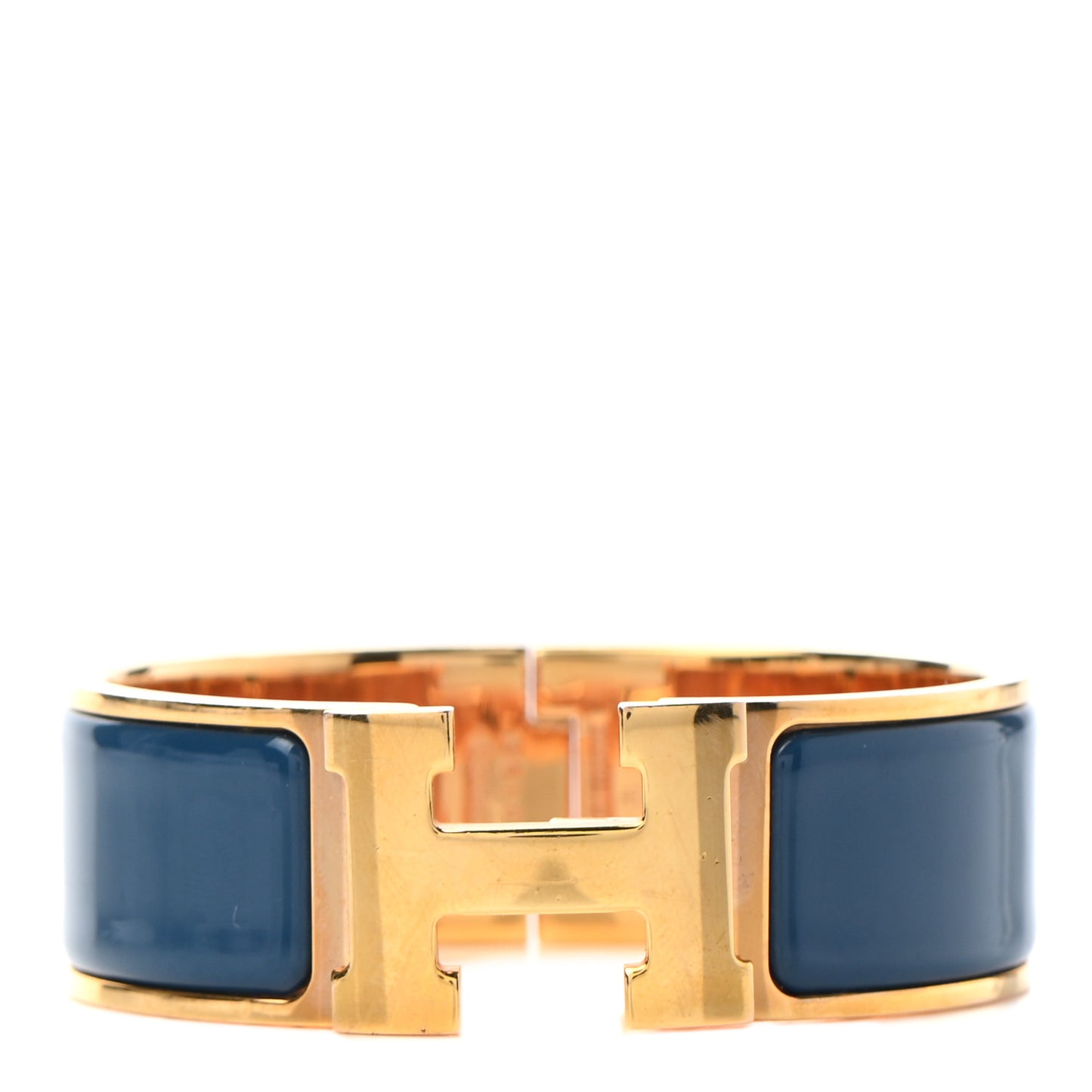 Enamel Wide Clic Clac H Bracelet PM Violet